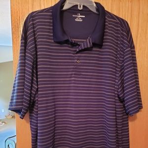Mens XXL striped polo